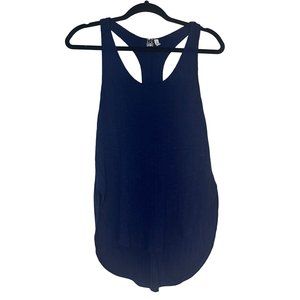 Free‎ Press Womens Blue Racer Back Tank Top Size M